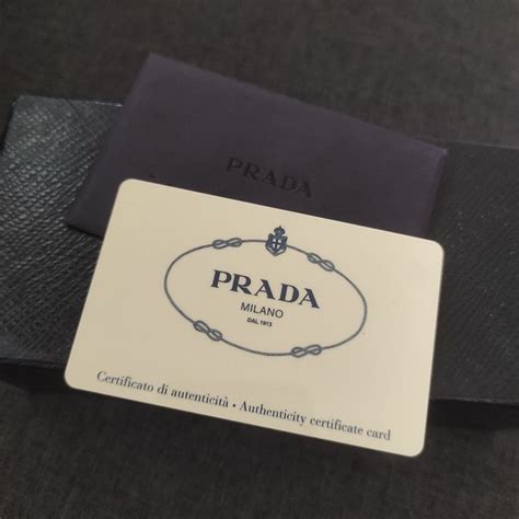 fake authenticity card prada|prada authenticity code check.